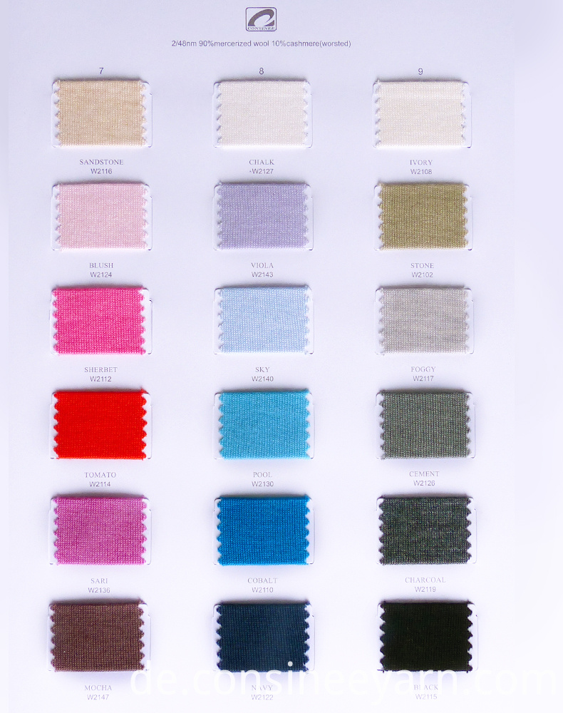 90% Merinowolle 10% Kaschmirgarn 90% merino wool 10% cashmere yarn